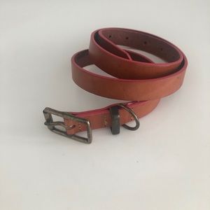 Gap Leather Skinny Belt